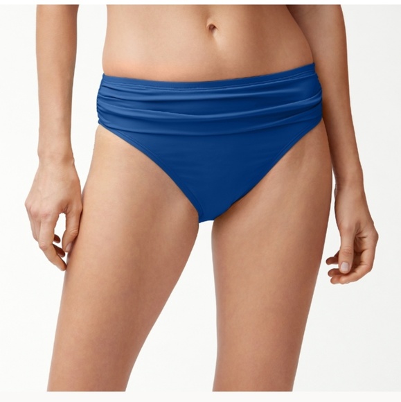 Tommy Bahama Blue High Waist Halter Top Bikini - Picture 6 of 6